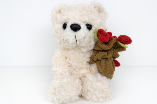 Blomsterhat Bamse